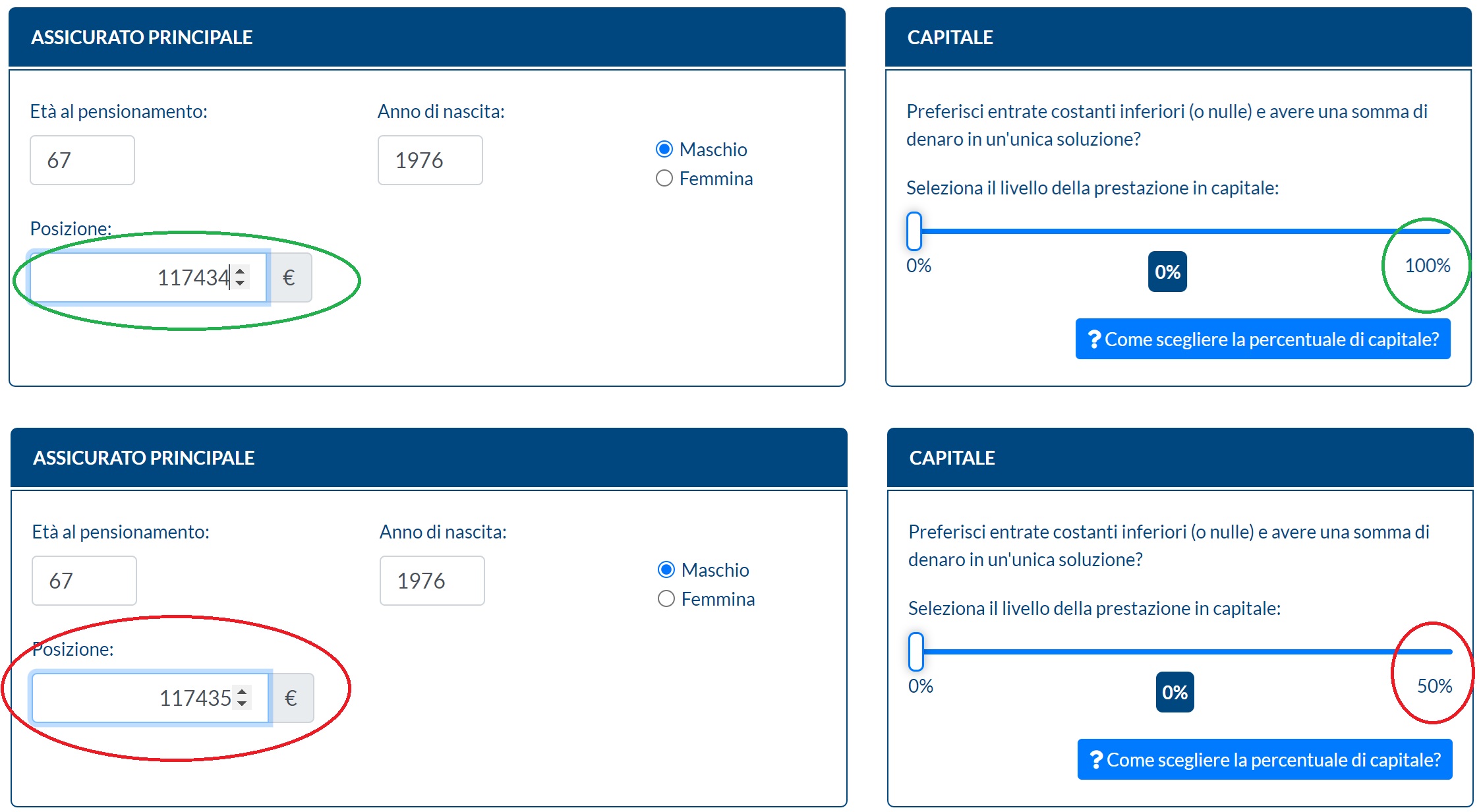 Verifica della soglia tramite il portale del fondo.